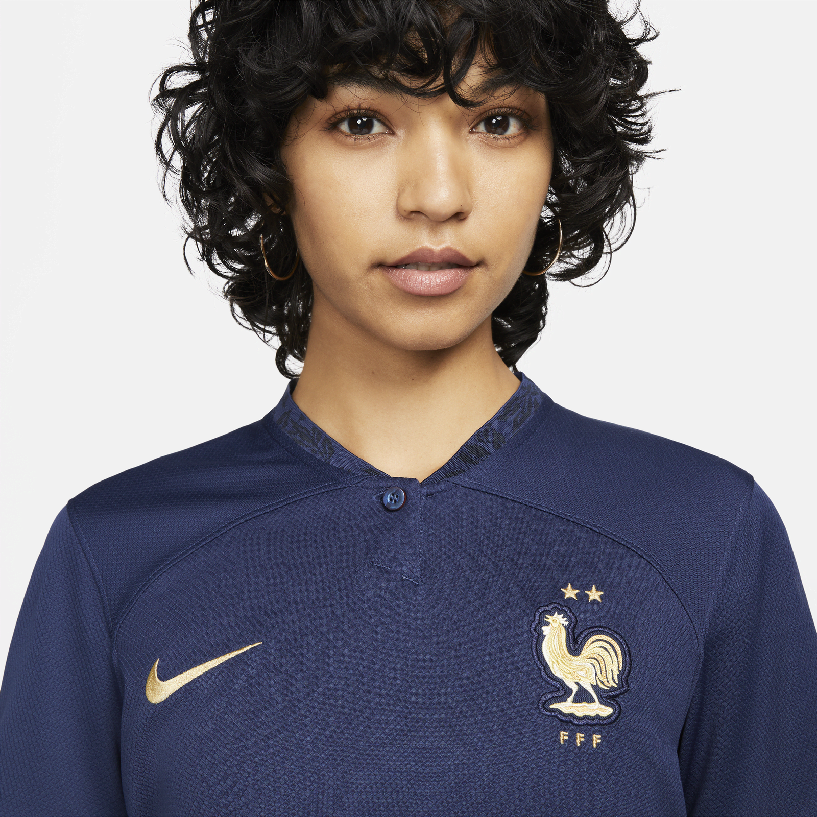 FFF 2022/23 Stadium Home Women's Dri-FIT Football Shirt