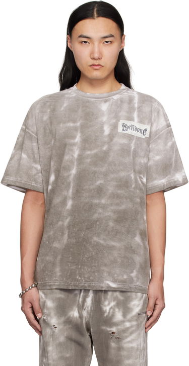 Tričko We11done We11done Tie-Dye T-Shirt Šedá | WD-TT0-25-778-U-BK, 0