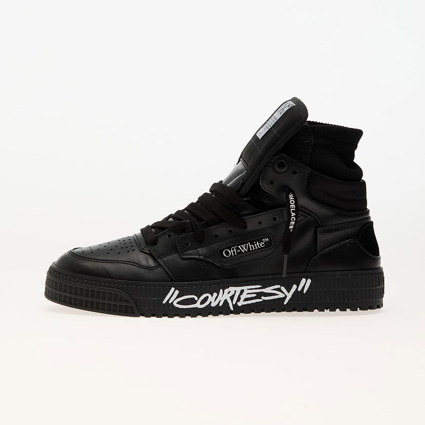 Tenisky a topánky Off-White 3.0 Off Court Courtesy Čierna | OMIA065C99LEA0071001