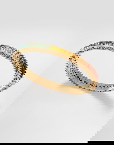 Náramok Dolce & Gabbana Dolce & Gabbana 18k Gold Rainbow Sapphire Bracelet Rôznofarebný | WBLB6GWMIX1ZOO00, 2