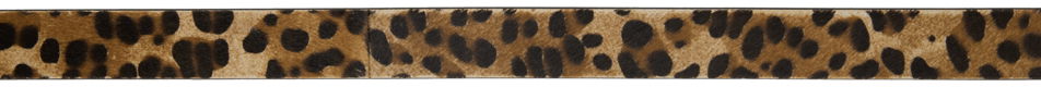 Opasok ISABEL MARANT Isabel Marant Luno Animal Print Belt Hnedá | CE257CHA-B3B02J, 1