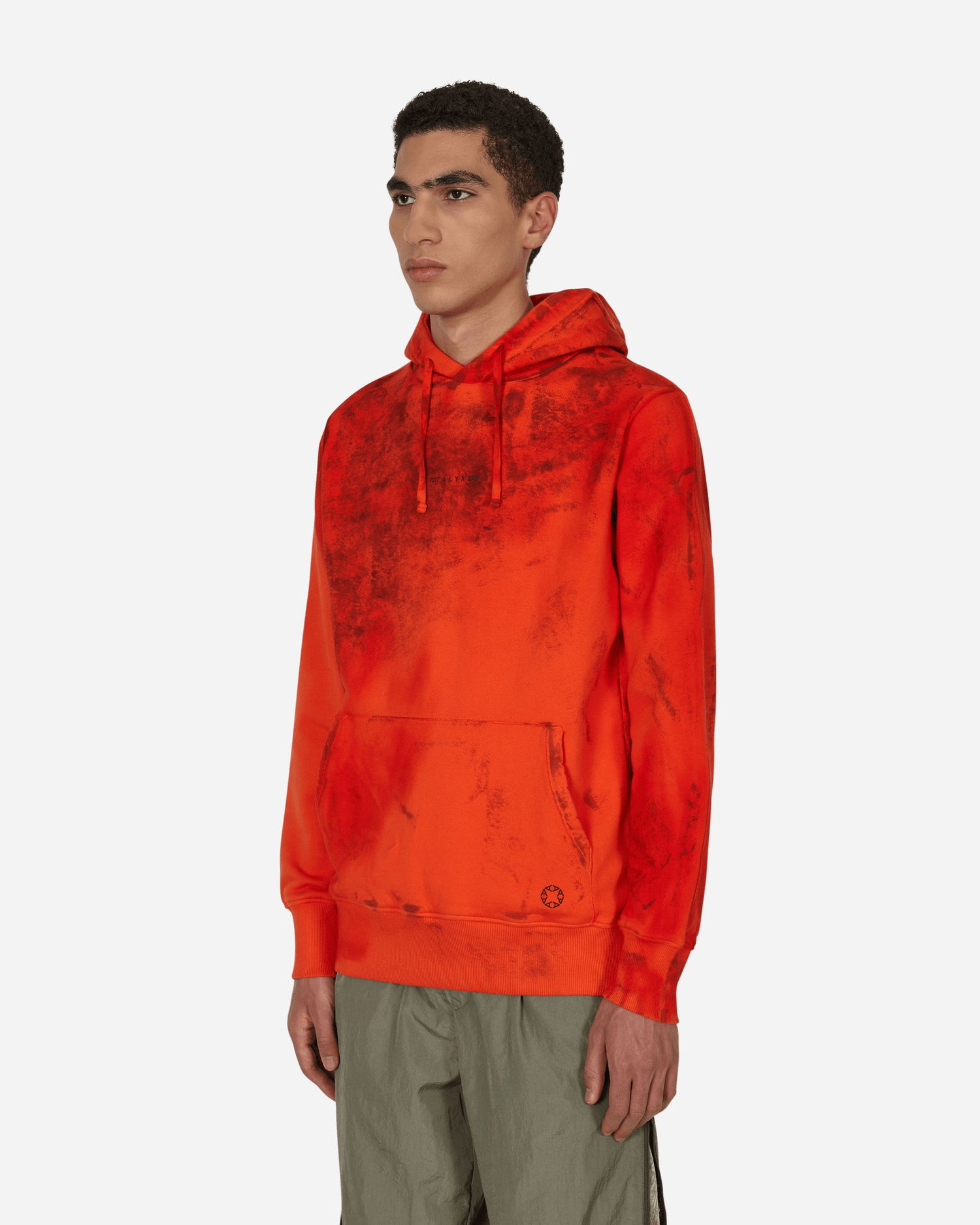 Mikina 1017 ALYX 9SM Graphic Hooded Sweatshirt Červená | AAUSW0155FA01 MTY0001, 1