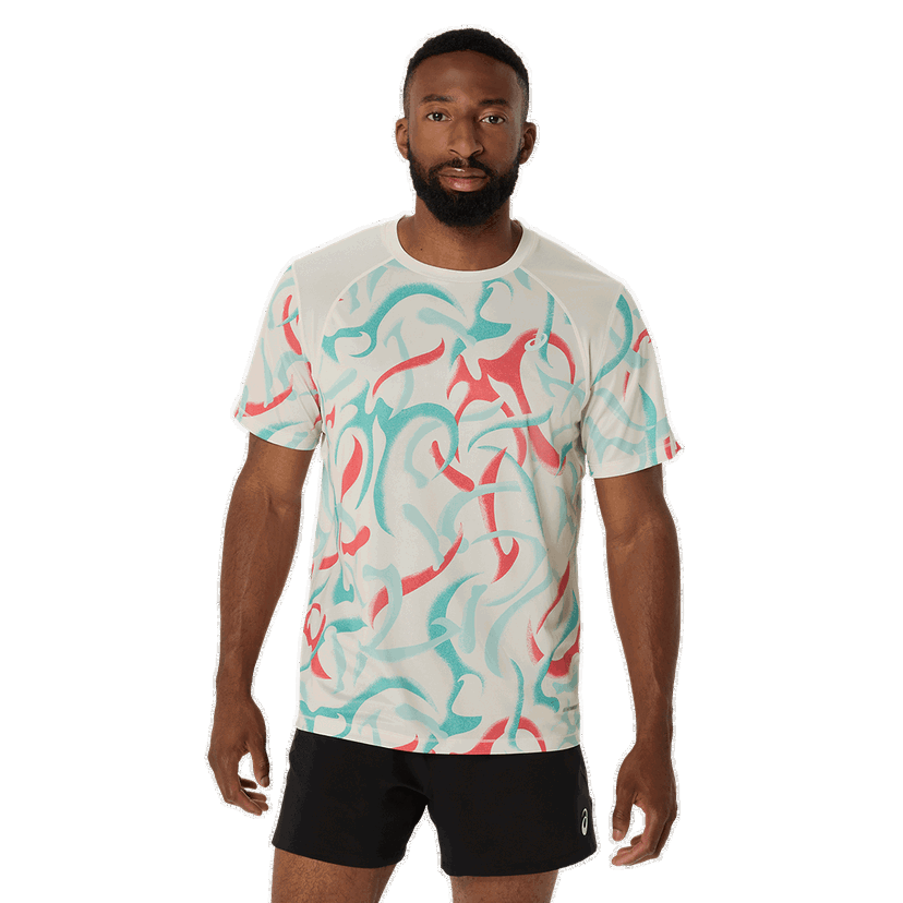 Tričko Asics Road All-Over Print T-Shirt Rôznofarebný | 2011D092-200