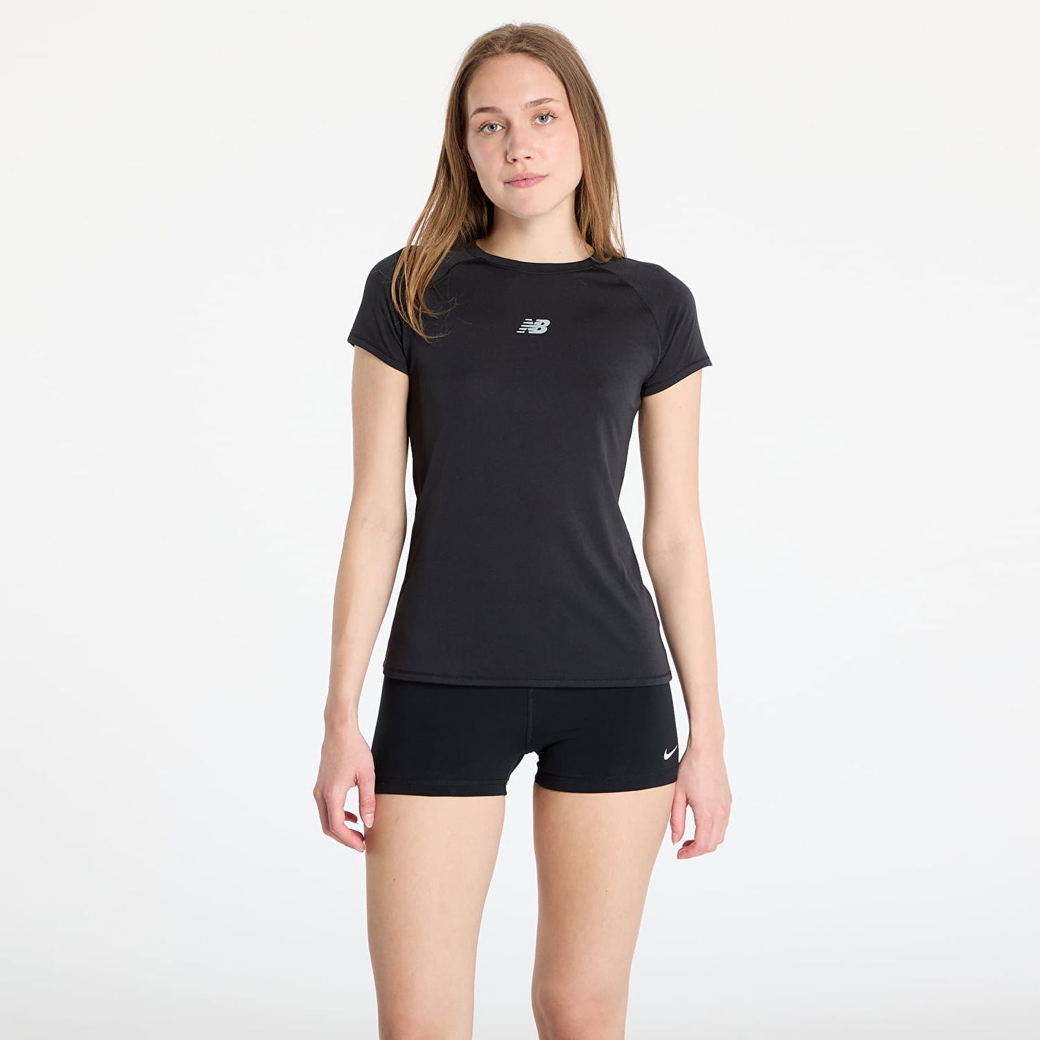 Tričko New Balance Seasonal Jacquard T-Shirt Čierna | WT51223BK, 0