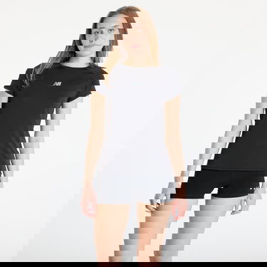 Tričko New Balance Seasonal Jacquard T-Shirt Čierna | WT51223BK, 0