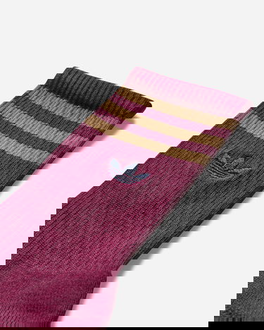 Ponožky adidas Originals Originals x Brain Dead Socks Vínová | JN2407, 4