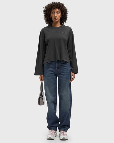 Mikina CLOSED Washed Crewneck Longsleeve Sweatshirt Čierna | C95344-44H-13-100, 1