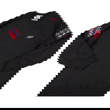 Mikina Supreme Honda Fox Racing x Crewneck Čierna | FW19SW6 BLACK, 1