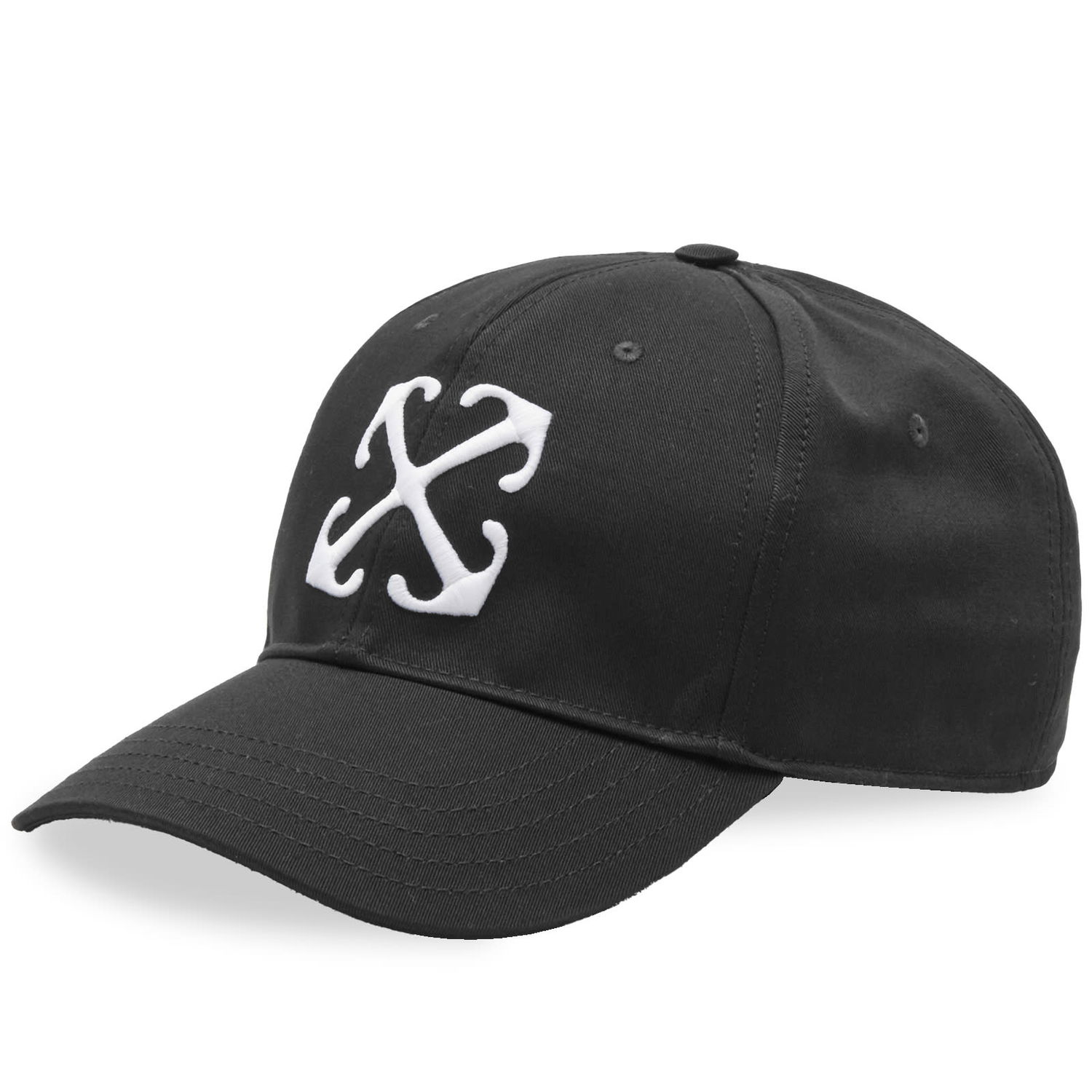 Šiltovka Off-White Arrow Cap Čierna | OMLB052C99FAB0041001, 0