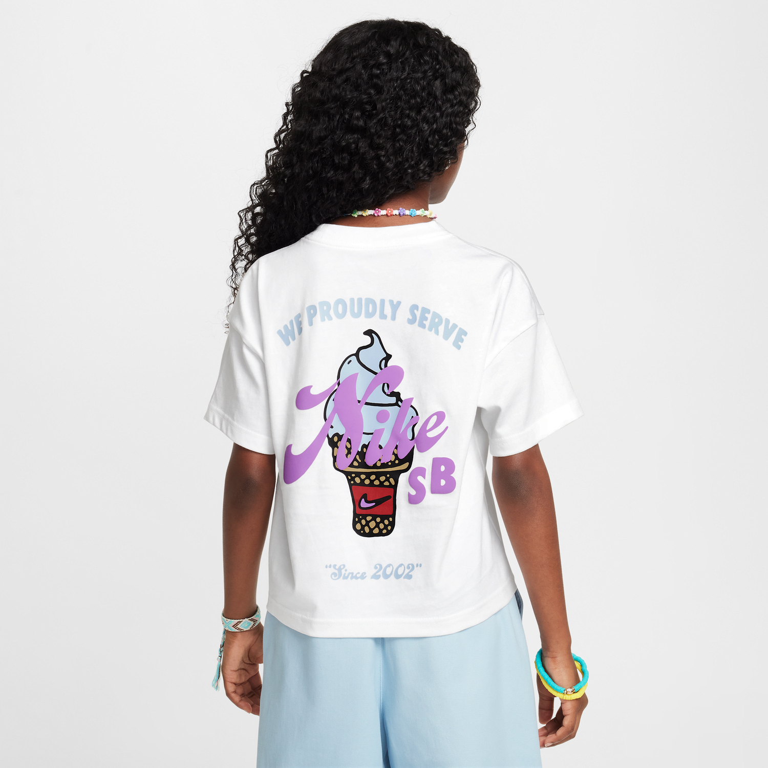 Tričko Nike SB Nike SB T-Shirt Biela | HM6312-100, 0