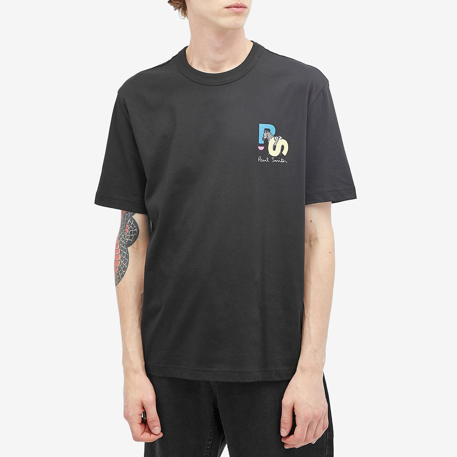 PS Logo T-Shirt, Size Medium