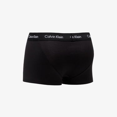 Boxerky CALVIN KLEIN Cotton Stretch Low Rise Trunk Čierna | U2664G 6FB, 1