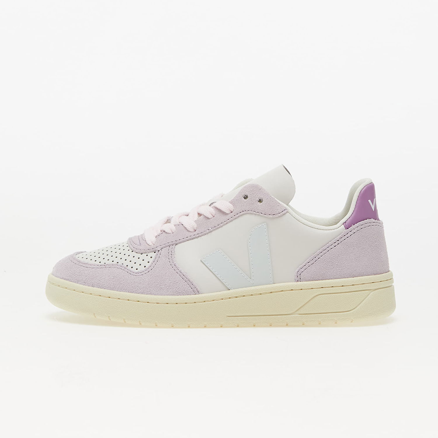Tenisky a topánky Veja V-10 Leather "Purple" W Biela | VX0203476A, 0