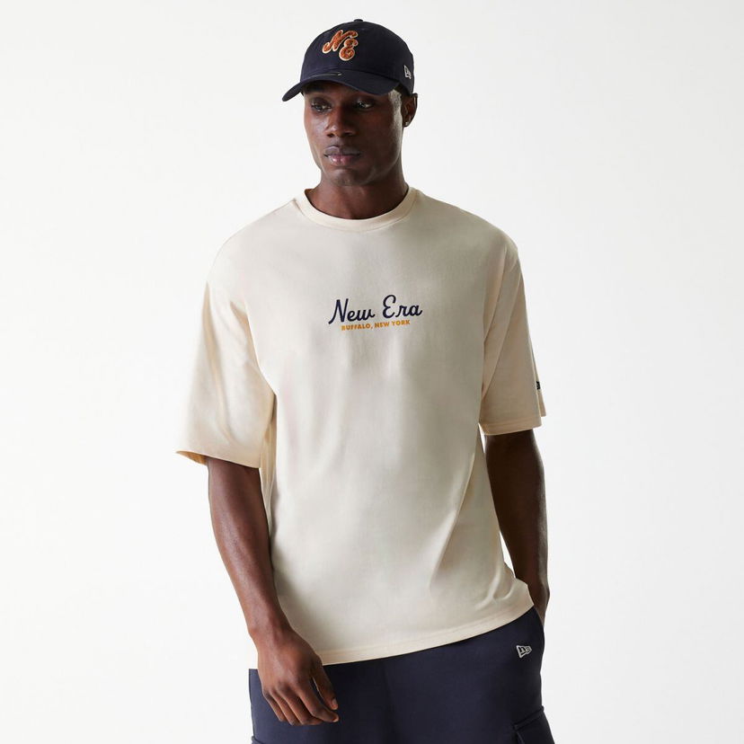 Tričko New Era New Era Wild Graphic Tee Béžová | 60684387