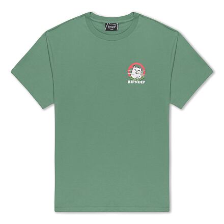 Tričko RIPNDIP Rip N Dip No Smoking T-Shirt Zelené | RNDSPR25159, 0