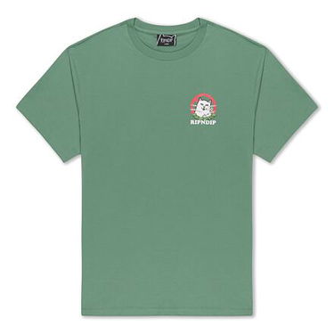 Tričko RIPNDIP Rip N Dip No Smoking T-Shirt Zelené | RNDSPR25159, 0