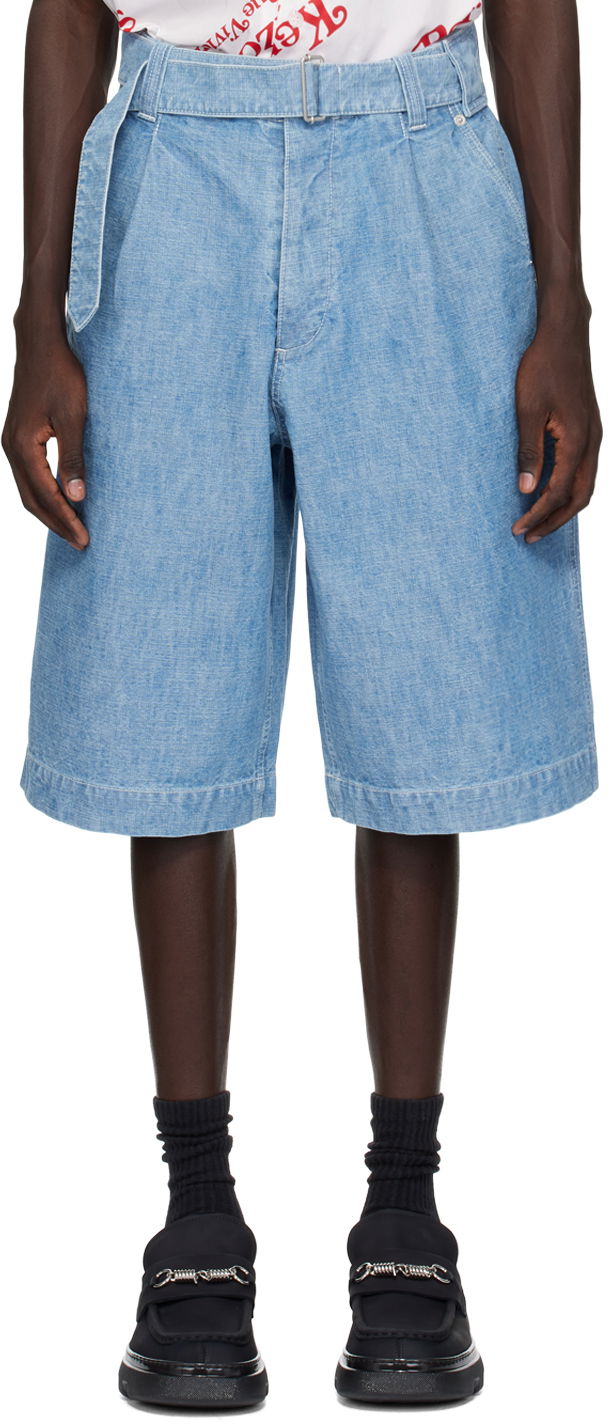 Paris Wide Denim Shorts