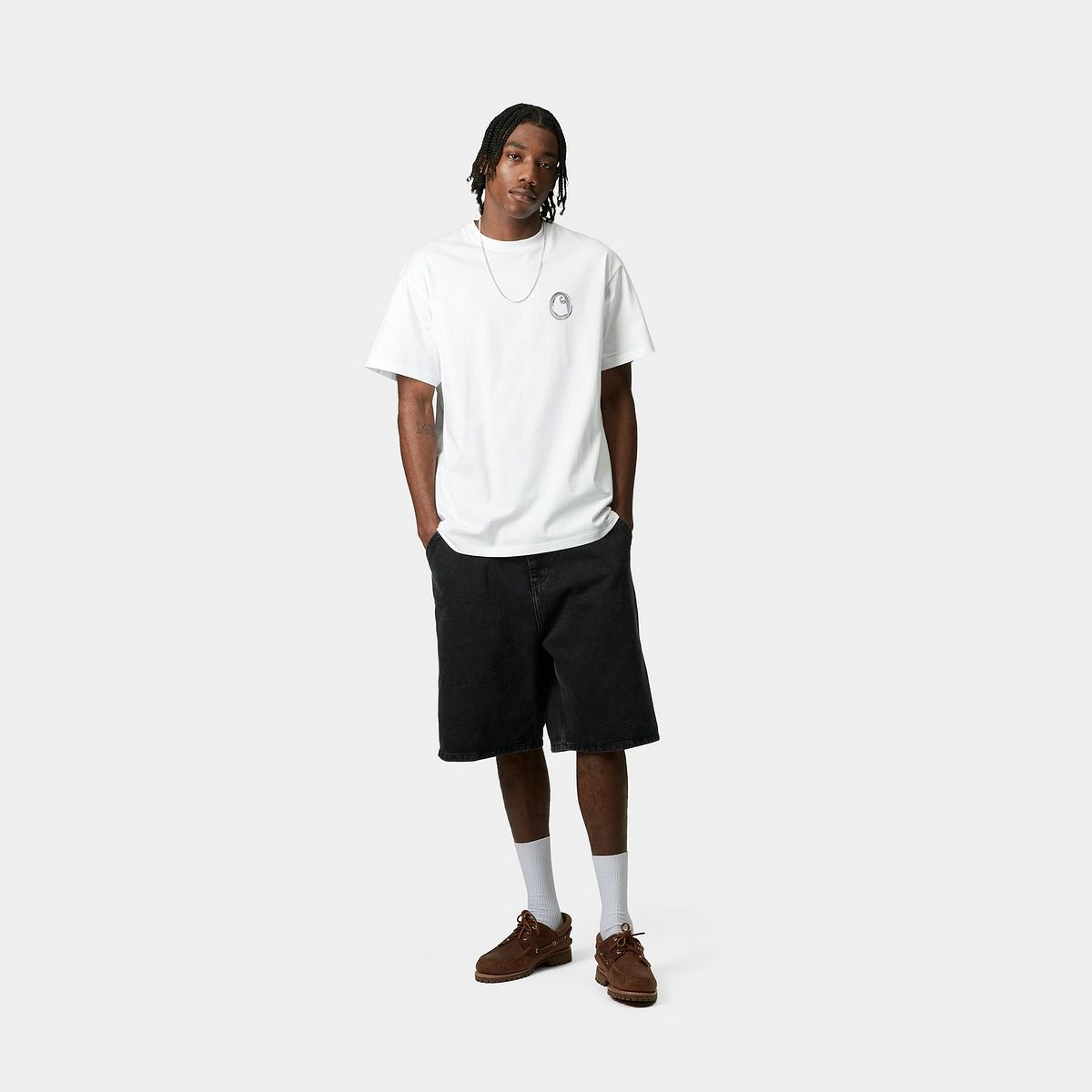 Tričko Carhartt WIP Short Sleeve Charms T-Shirt Biela | I034410_9, 1