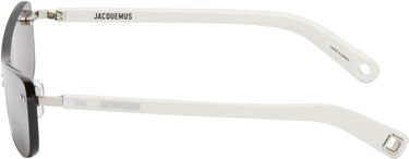 Slnečné okuliare Jacquemus Jacquemus 'The Mirada' Sunglasses Metalická | JAC69C3SUN, 2