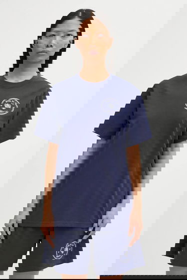 Tričko Sporty & Rich Cotton T-Shirt with Print Kennedy Crest Navy | TO04360666BL106, 1