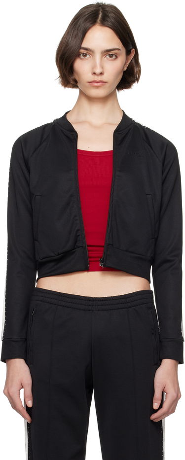 Bomber bunda RE/DONE Re/Done Sunland Cropped Track Jacket Čierna | 374-06WTRKJKT, 0
