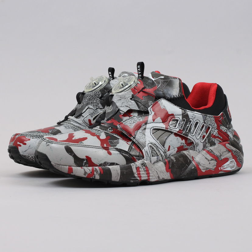 Tenisky a topánky Puma Disc Blaze Camo x Trapstar p black - p white - barbcherry Rôznofarebný | 361647 01