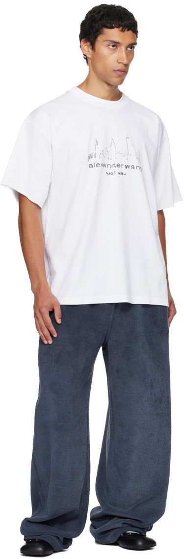 Tepláky Alexander Wang Alexander Wang Track Trousers Navy | 6CC3254421, 3