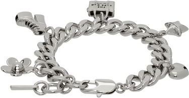 Náramok Marc Jacobs Marc Jacobs 'The Mini Icon Charm' Chain Bracelet Metalická | 2F3JBR001J60, 4