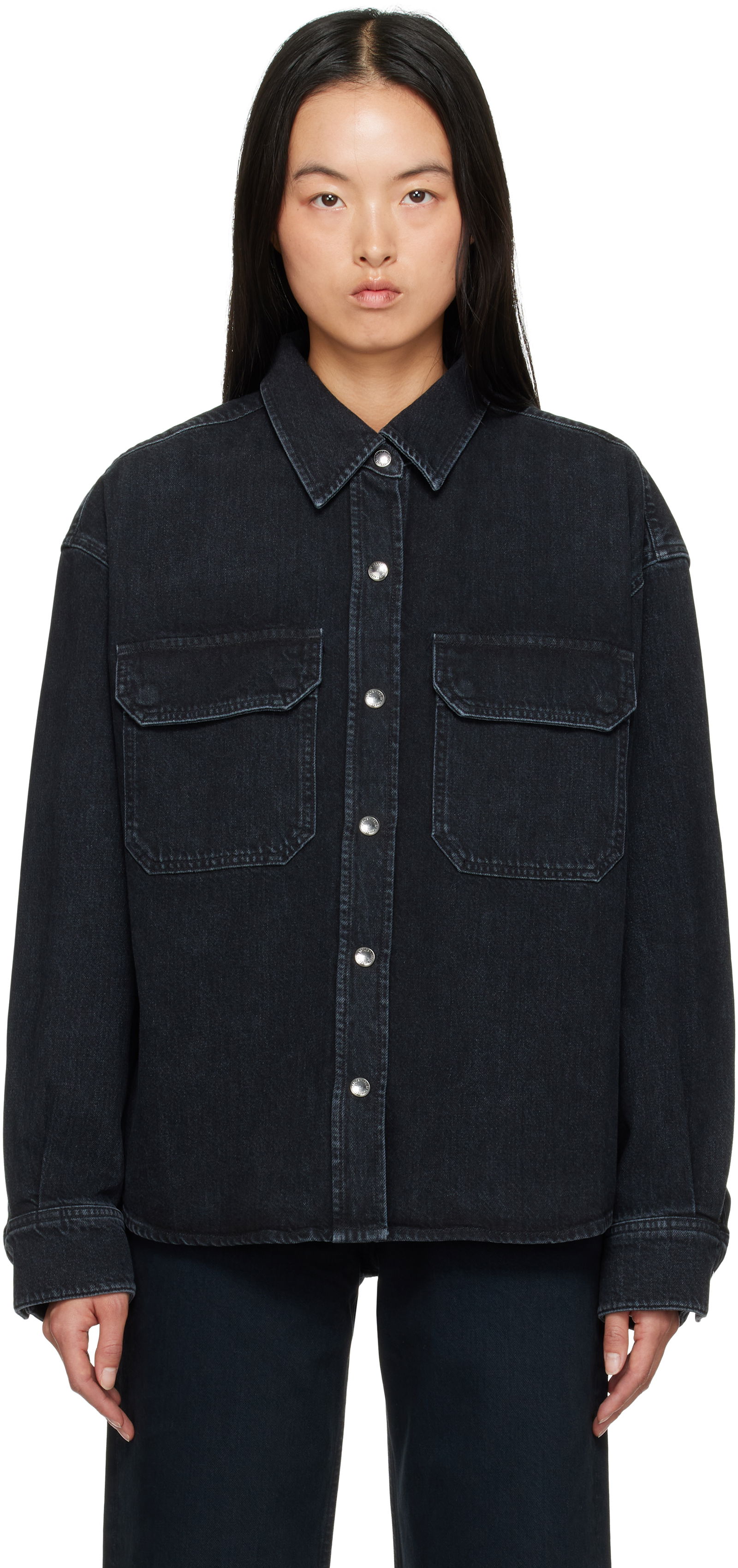 Gwen Slice Denim Shirt