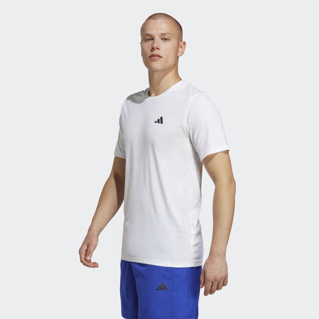 Tričko adidas Performance Train Essentials Feelready Training Biela | IC7440, 1