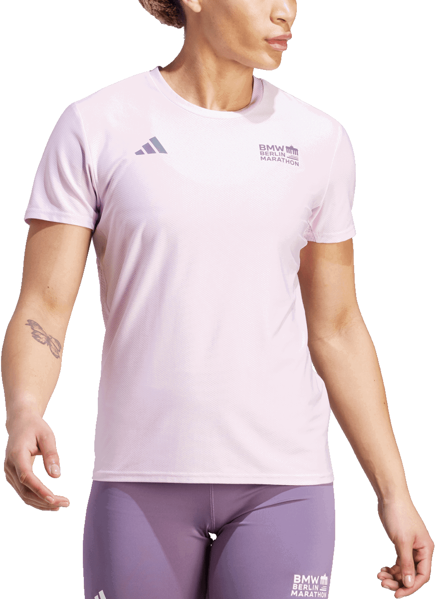 Tričko adidas Originals BMW Berlin Marathon 2023 Tee Fialová | ip3606, 0