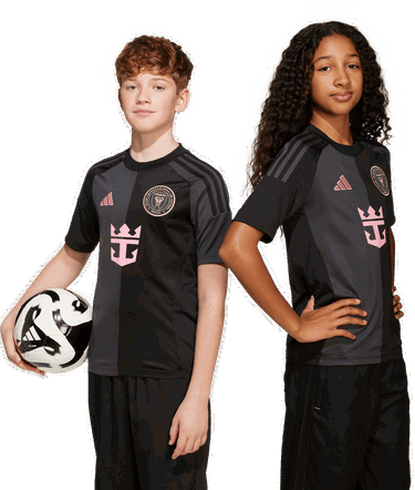 Dres adidas Performance Inter Miami CF 25/26 Messi Youth Away Jersey Čierna | JI6820, 2
