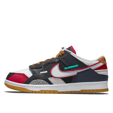 Tenisky a topánky Nike Dunk Low Scrap "University Red" Rôznofarebný | DN1775-001, 3