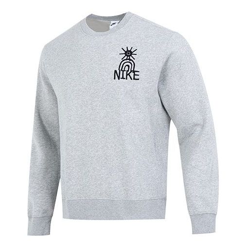 Sveter Nike Men's Crew Sweatshirt Šedá | DQ4073-063