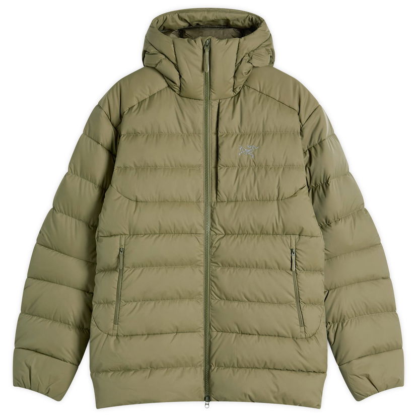 Prešívaná bunda Arcteryx Men's Thorium Hooded Down Jacket, Size Small Zelené | X000010543-014046