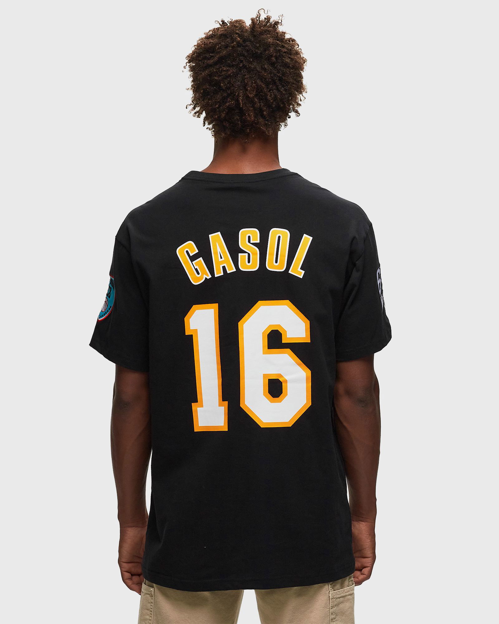 NBA N&N PREMIUM TEE LOS ANGELES LAKERS HALL OF FAME PAU GASOL #16