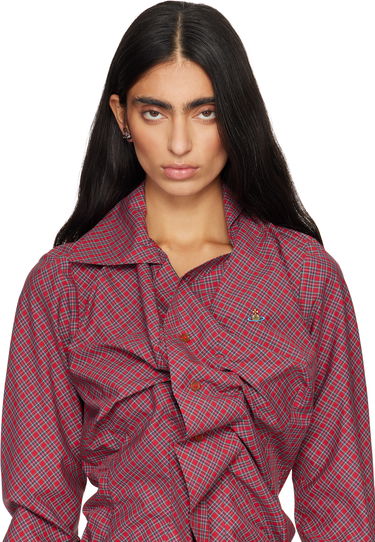 Náušnice Vivienne Westwood Small Neo Bas Relief Earrings Fialová | 62010039-02P681-, 2