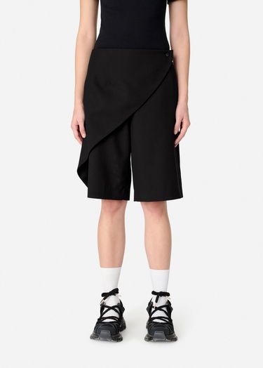 Šortky AXEL ARIGATO Asymmetrical Dress Shorts Čierna | A3057001, 2