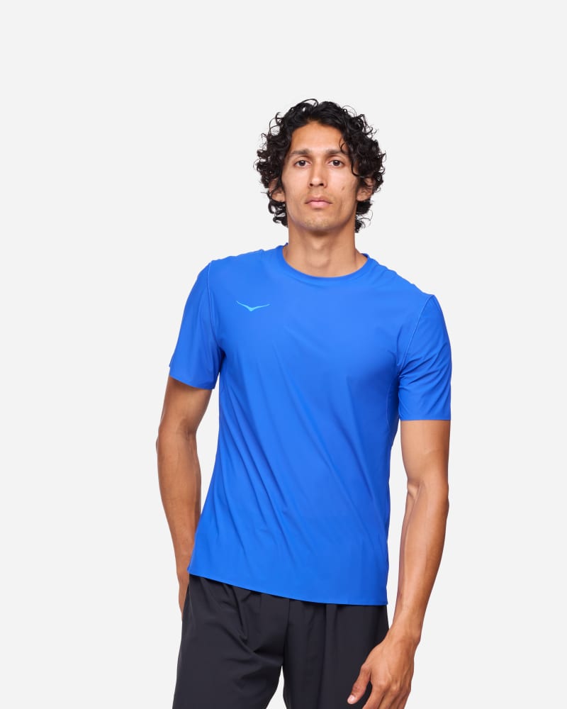 Tričko Hoka One One Airolite Run Top Modrá | 1151071-ULT, 0