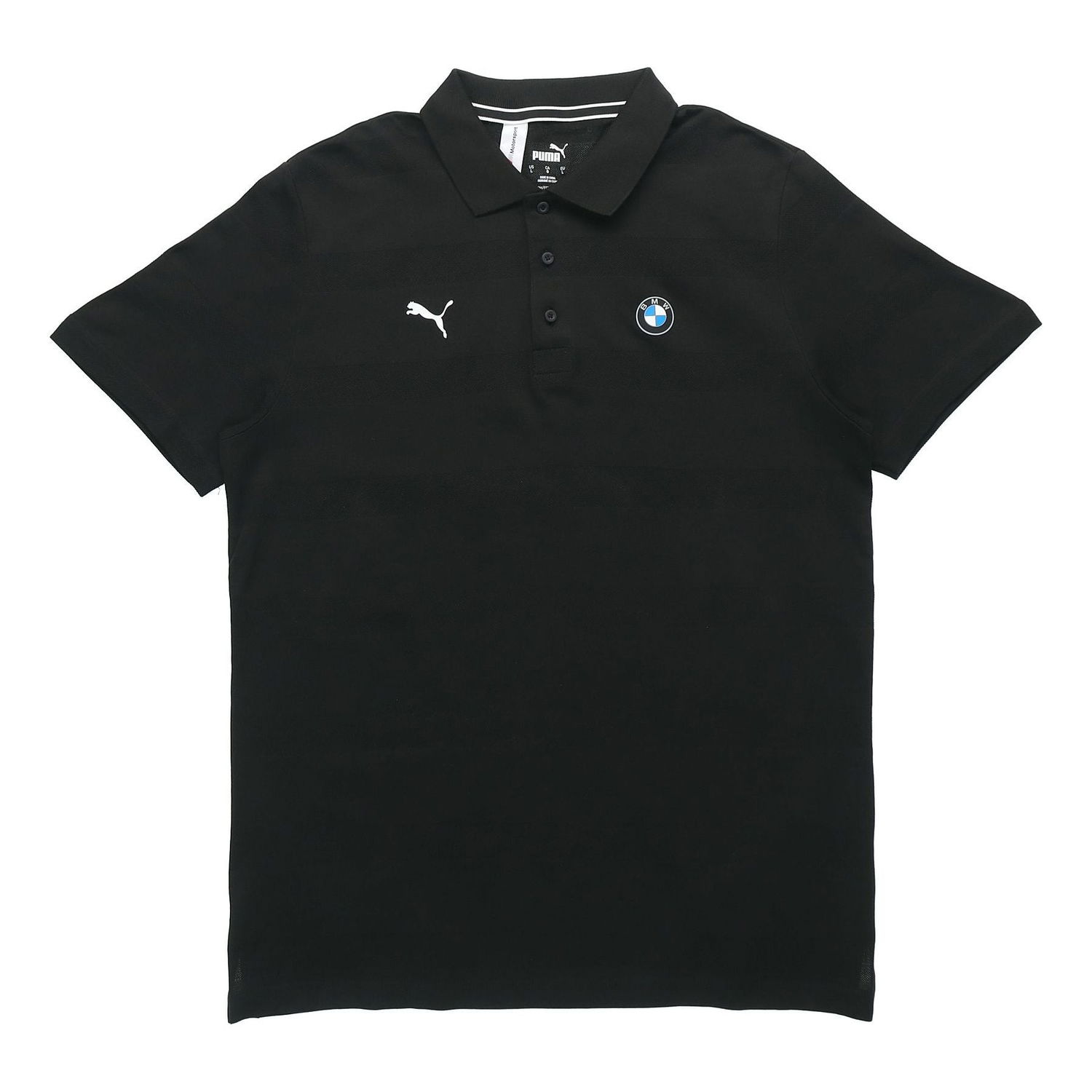 Polo tričko Puma Motorsport Striped Polo Shirt Čierna | 598005-01, 0