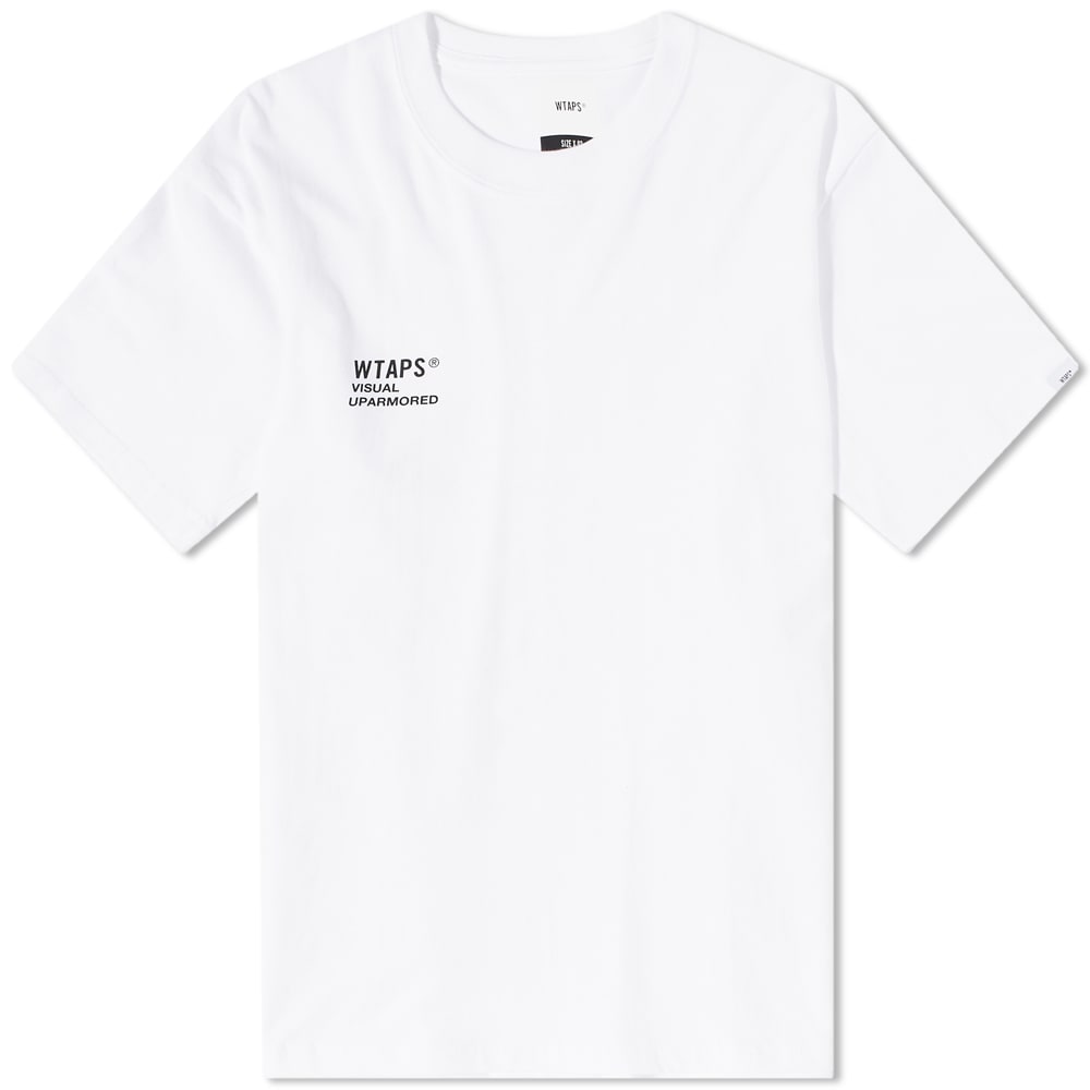 Tričko WTAPS Visual Uparmored Print Tee Biela | 221PCDT-ST03S-WHT, 0