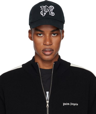 Šiltovka Palm Angels Cap With Logo Embroidery Čierna | PMLB094C99FAB0021001, 0