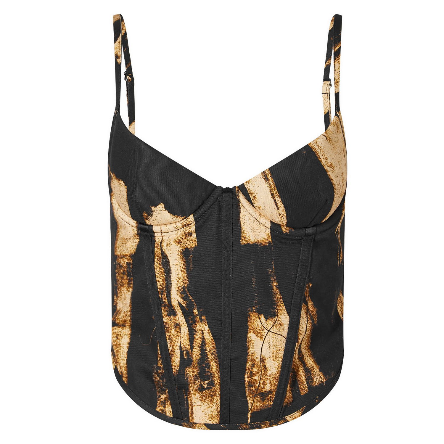 Tielko Miaou Miaou Kiko Corset, Size Large Rôznofarebný | 7075SCTBR, 0