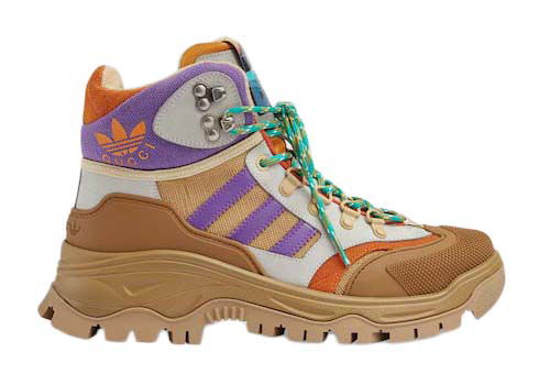 Tenisky a topánky Gucci adidas x Laced Up Boots Brown Purple (Women's) Béžová | 721394 FAAW5 9762, 0