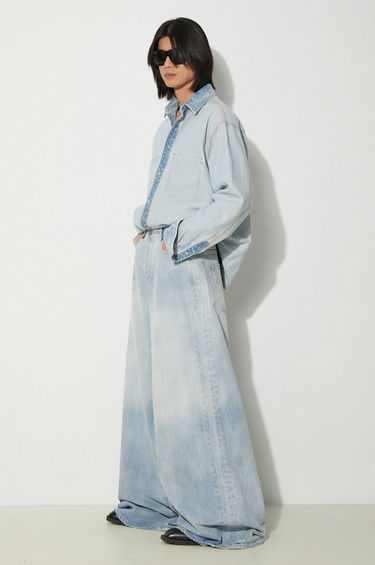 Košeľa VETEMENTS VETEMENTS Inside-Out Relaxed Denim Shirt Modrá | UE64SH500N, 5