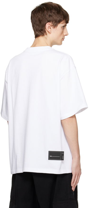 Tričko We11done Printed T-Shirt Biela | WD-TP6-20-074-U-WH, 2