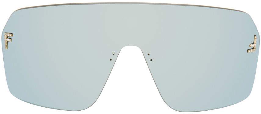 Slnečné okuliare FENDI First Crystal Sunglasses Béžová | FE4121US, 0