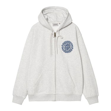 Mikina Carhartt WIP Hooded Jazzy Sweat Jacket Šedá | I034731_24, 0