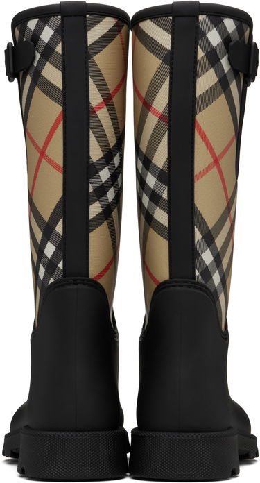 Tenisky a topánky Burberry Burberry Marsh Stamp High Rubber Boots Béžová | 8111677, 1