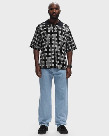 Polo tričko KENZO WEAVE POLO Čierna | FE65PU4783CA.99J, 1